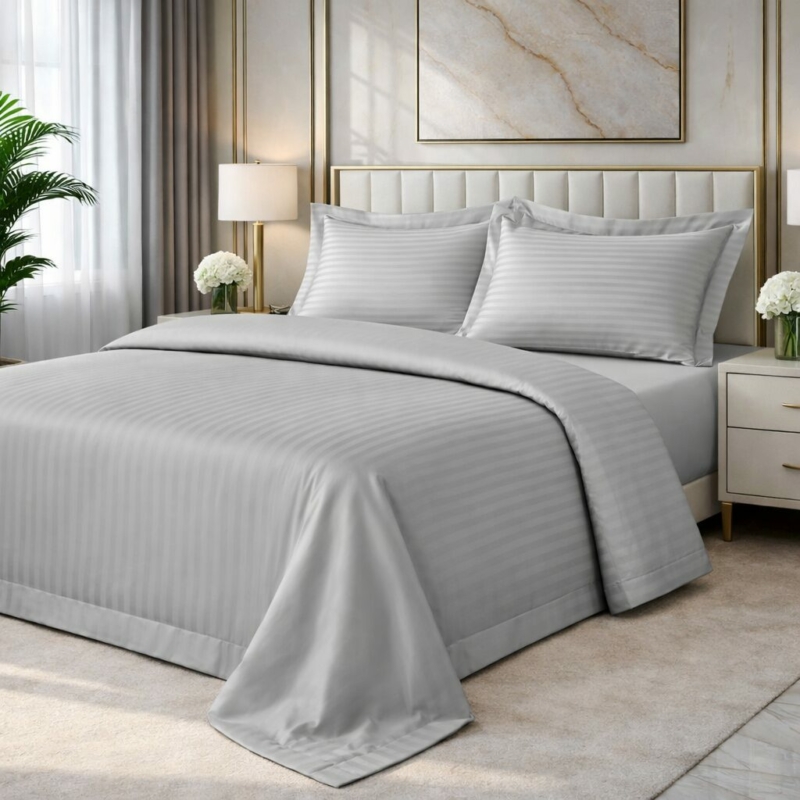 Cotton Sateen Sheets 5.5ft