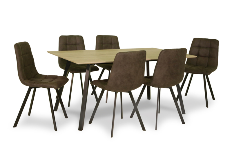 Dining Set Sonoma Grey