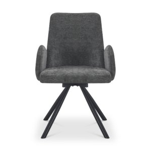 Dining Chair Swivel Gray