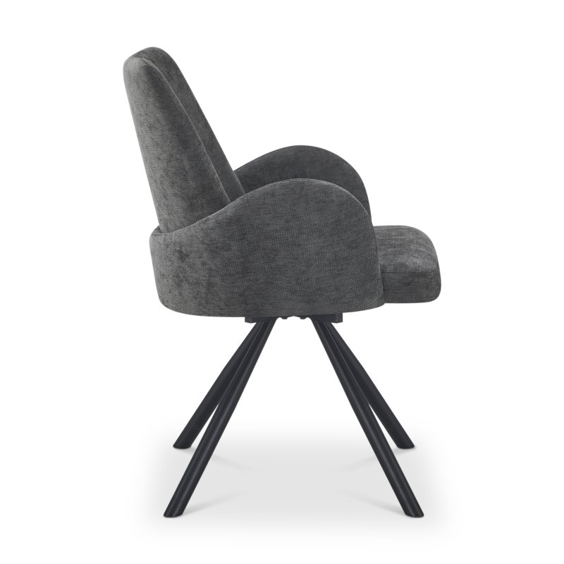 Dining Chair Swivel Gray