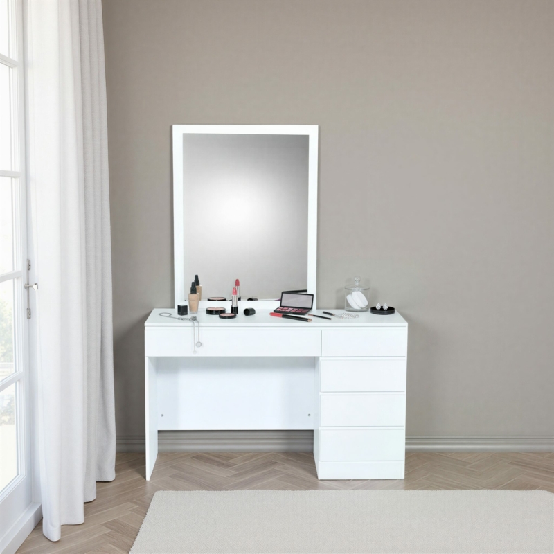 Dresser Mirror 3000-1 White