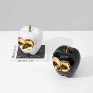 Apple Decoration Black