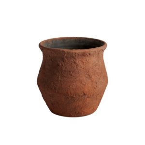 Flowerpot Rustic Red