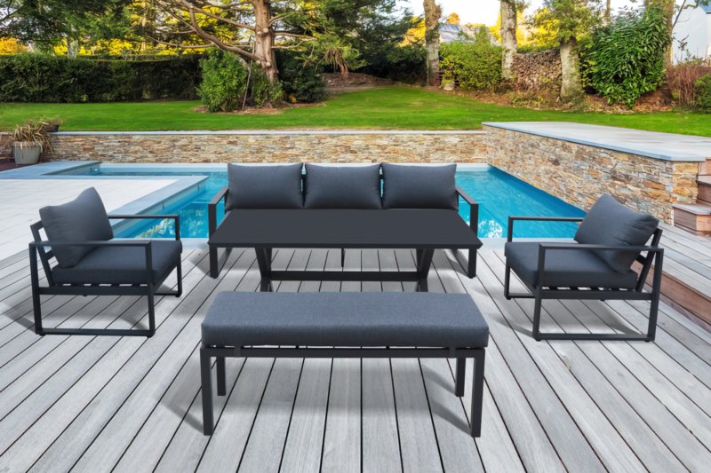 Outdoor Set 3s+1s+1s+dt+bench