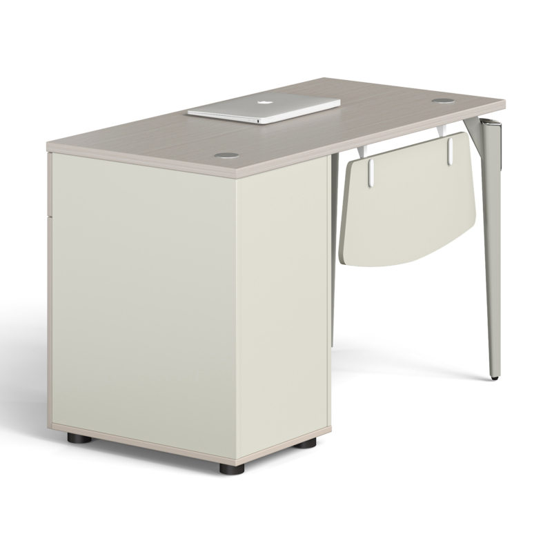 Office Desk Maple Beige