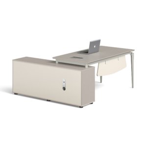 Office Desk Maple Beige