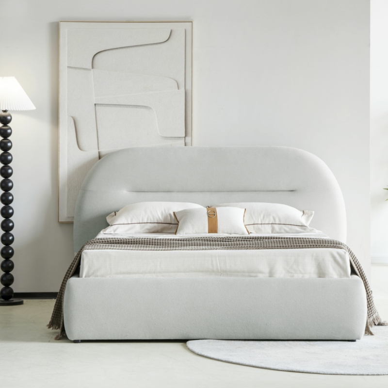 Bed Light Grey 355a-12