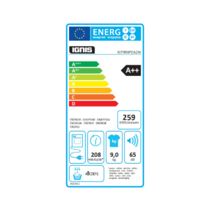 Ignis Dryer 9kg Wh
