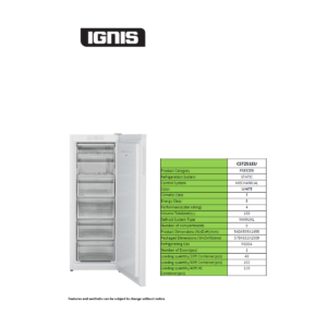Ignis Freezer CST387