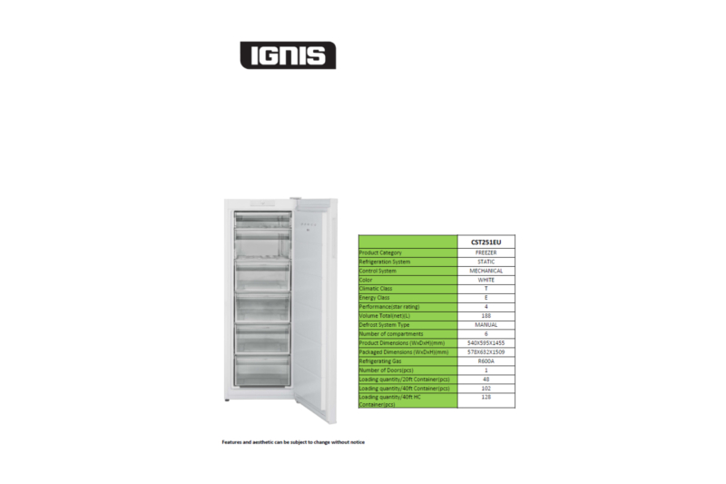 Ignis Freezer CST387