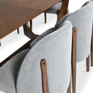 DINING SET 1+8 WALNUT LUCA