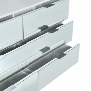 Mirror Dresser White 808