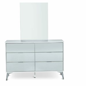 Mirror Dresser White 808