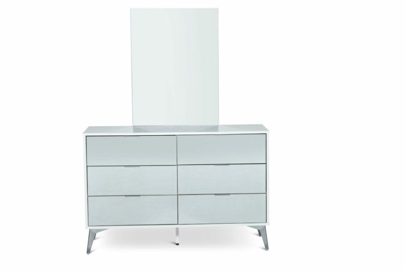 Mirror Dresser White 808