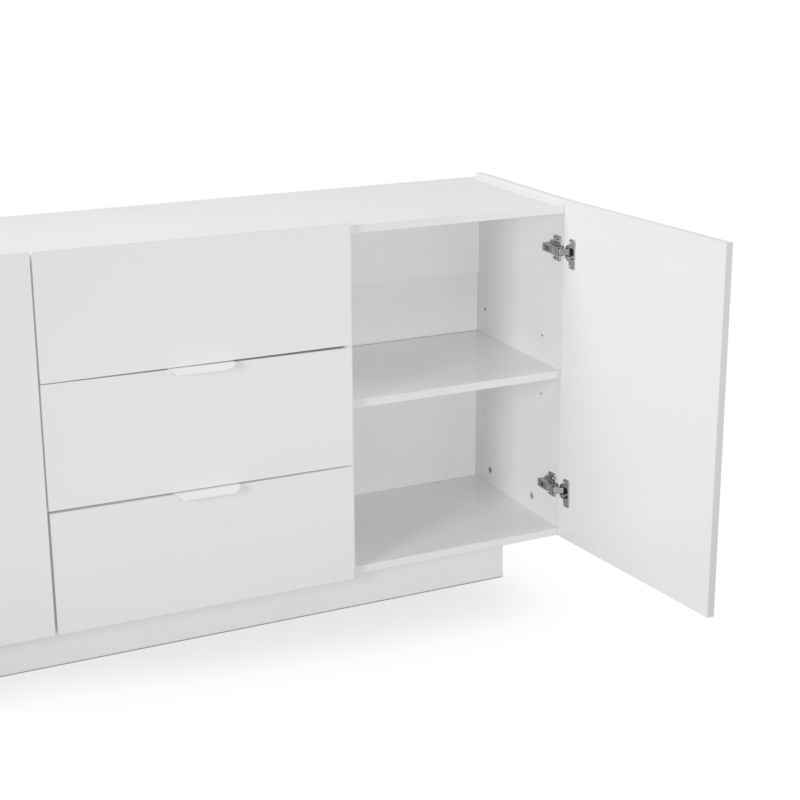 Buffet 808 White Gloss