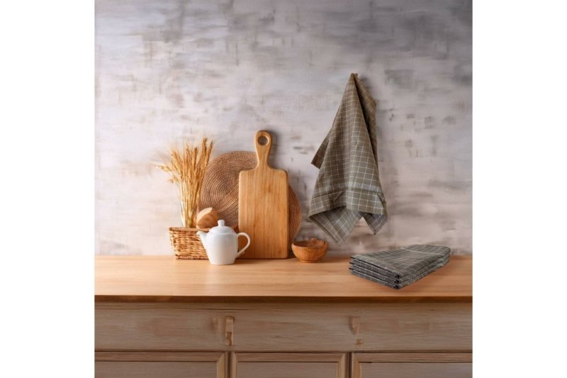 Soho Kitchen Towels Beige