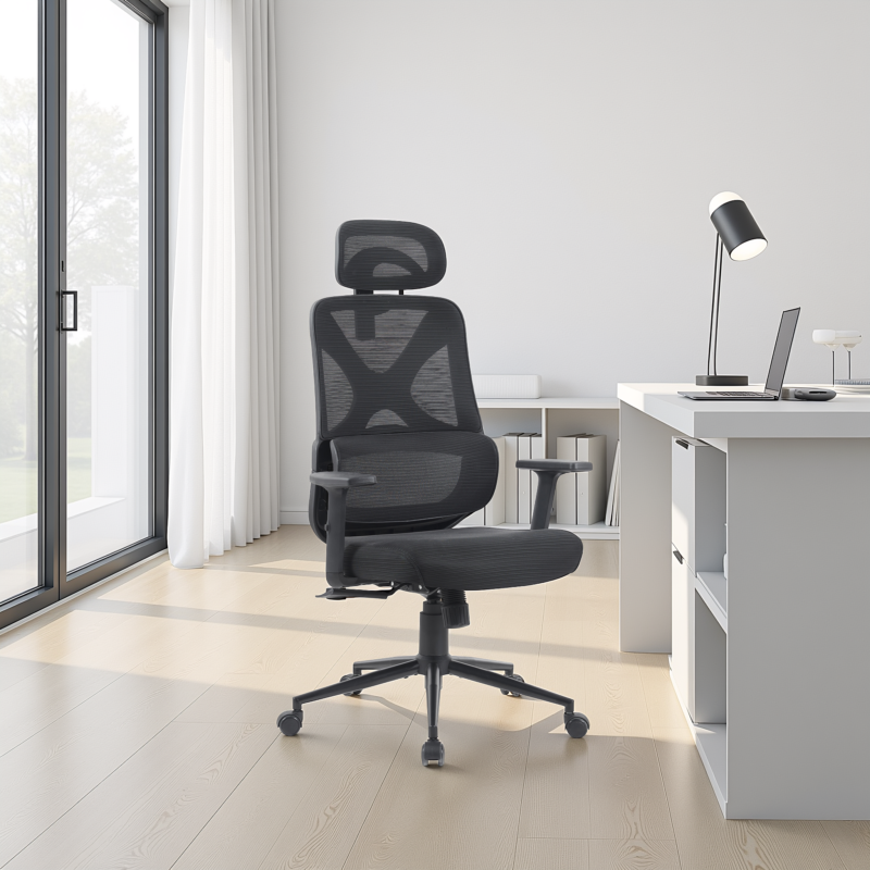Office Chair Black Mesh