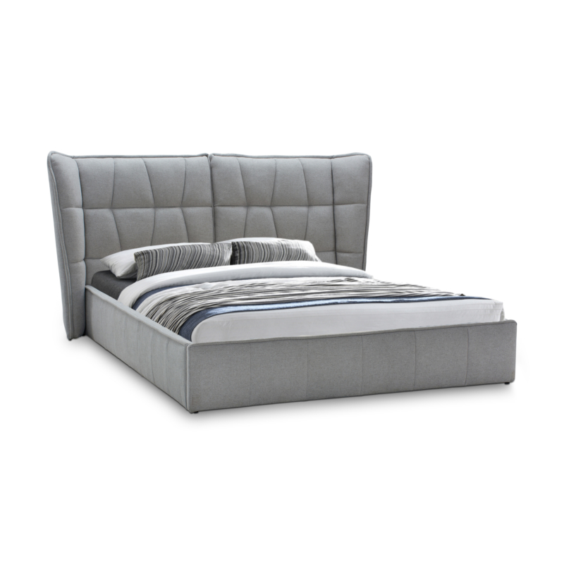 Bed M31 Grey Fabric