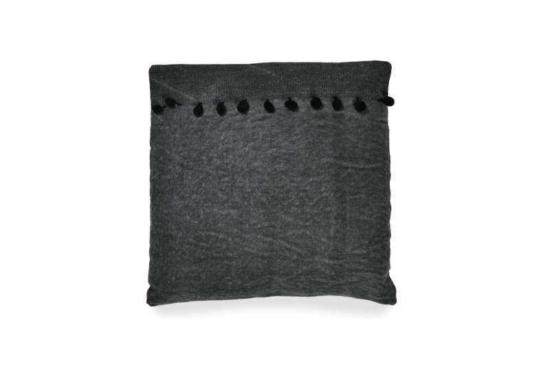 Handwoven Cushion Grey
