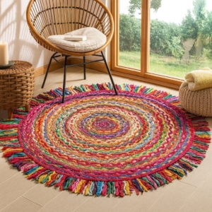 Rug Rustic Round