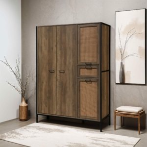 Wardrobe Knotty Oak