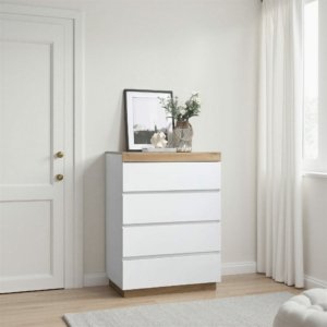 Chest 4-drawer Wotan Oak