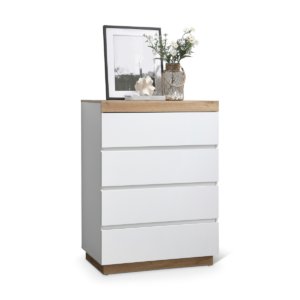 Chest 4-drawer Wotan Oak