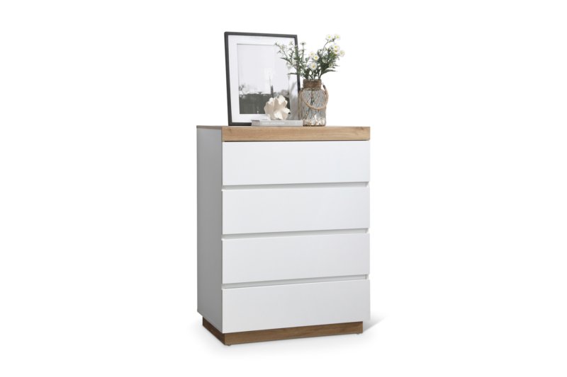 Chest 4-drawer Wotan Oak