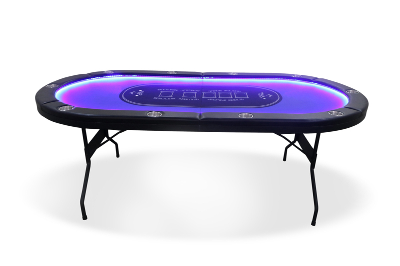 Poker Table 7ft LED