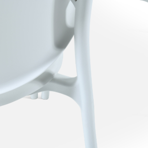 DINING SET 1+6 W-02 White