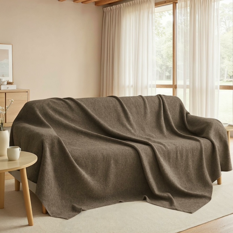 Polyester Chenille Throw