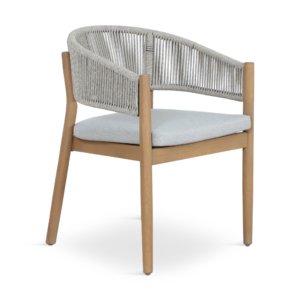 Outdoor Dining Set 1+6 Brown