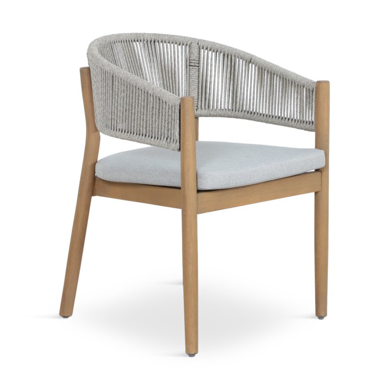 Outdoor Dining Set 1+6 Brown