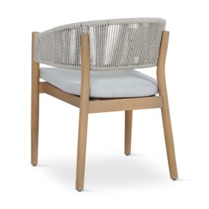 Outdoor Dining Set 1+6 Brown