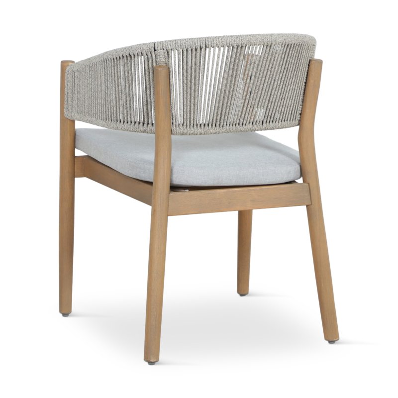 Outdoor Dining Set 1+6 Brown