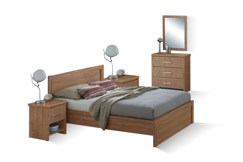 Bed-set With Mirr WTN