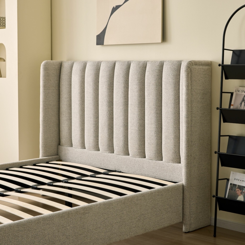 BED 5.5ft Upholstered Headboard