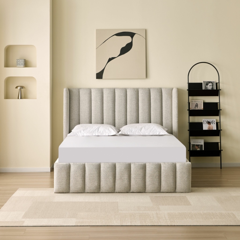 BED 5.5ft Upholstered Headboard