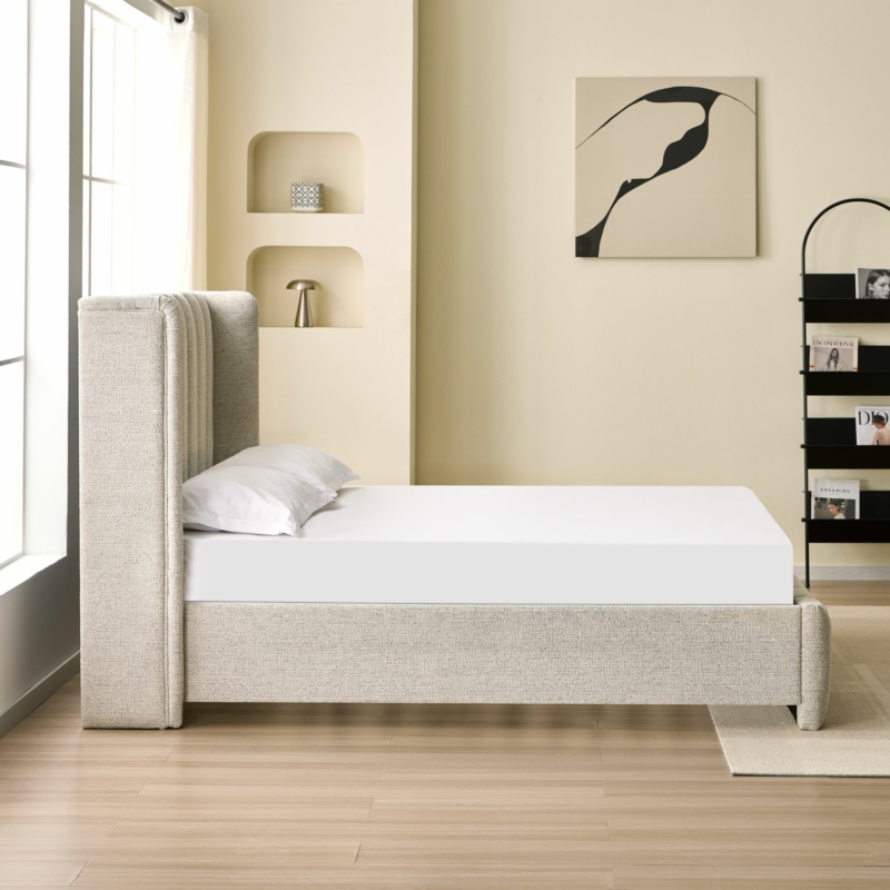 BED 5.5ft Upholstered Headboard