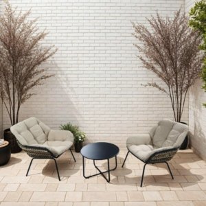Outdoor Set Rattan Bg